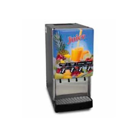 Silver SeriesÂ 4-Flavor Cold Beverage System, Lit Door, Cold Water Dispense -  BUNN, 37300.0006